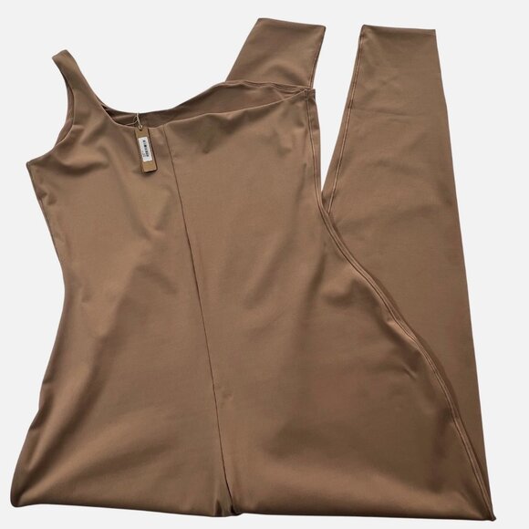 SKIMS All-In-One One Shoulder Onsie Jumpsuit Sienna 2X - Picture 4 of 13